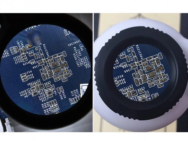 Ensemble de soudure avec troisième main et loupe avec éclairage LED