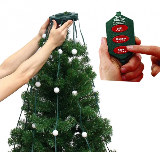Rideau lumineux de Noël avec LED RGB