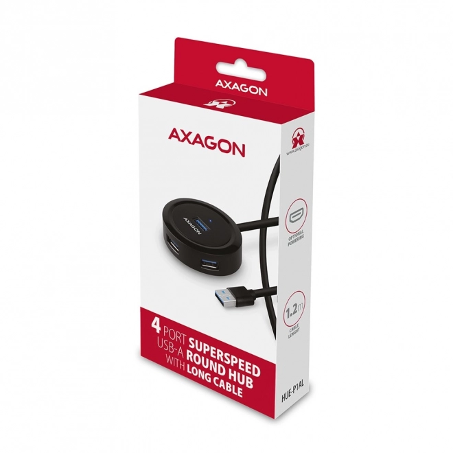 Hub USB 4 ports USB 3.2 Gen 1 rond