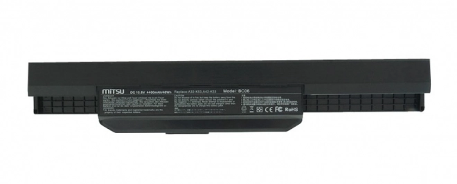 Batterie pour Asus A53, K53 4400 mAh