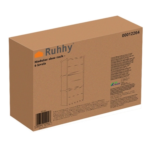 Étagère à chaussures modulaire - 6 niveaux