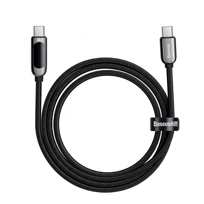 Câble USB-C vers écran USB-C Baseus, 100 W, 2 m (noir)