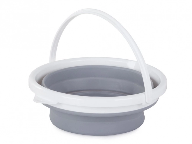 Seau en silicone avec couvercle pliable 5L