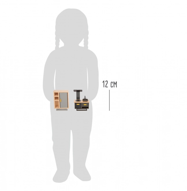 Petite Maison Ensemble de meubles modernes pour poupées