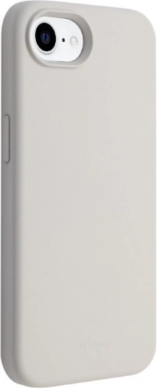 Coque magnétique en silicone pour iPhone 16e - beige pierre