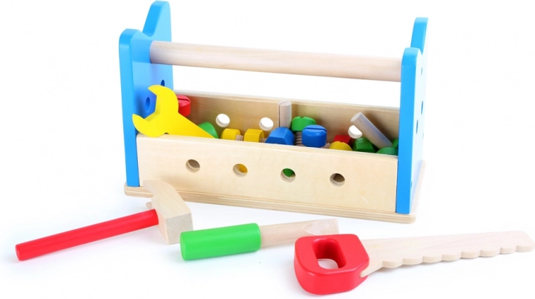 Ensemble complet d’outils en bois