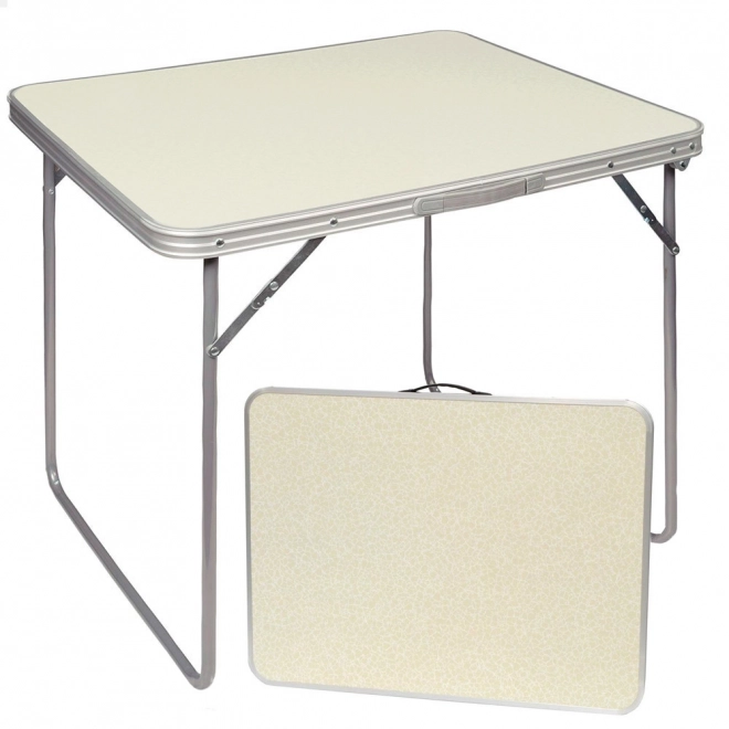 Table de camping pliable