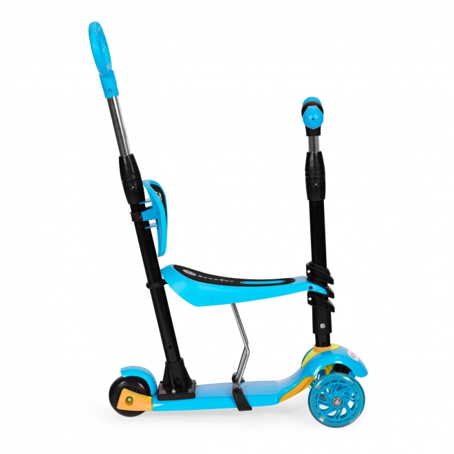 Trottinette pour enfants 3-en-1 avec roues LED - bleue ECO Toys