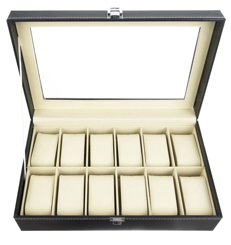 Organisateur de montres avec 12 compartiments