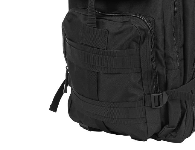 Grand sac à dos militaire noir XL