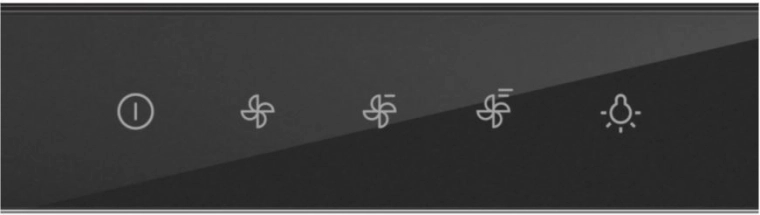 Commandes tactiles et plusieurs vitesses