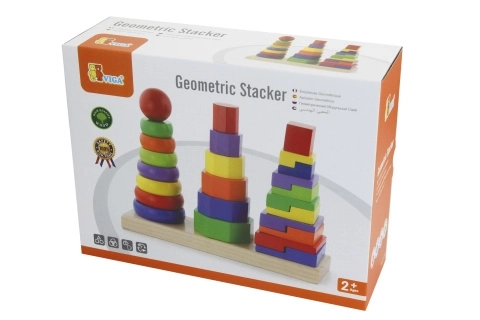 Puzzle en bois pyramide