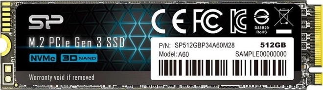 SSD disque Silicon Power P34A60 512GB