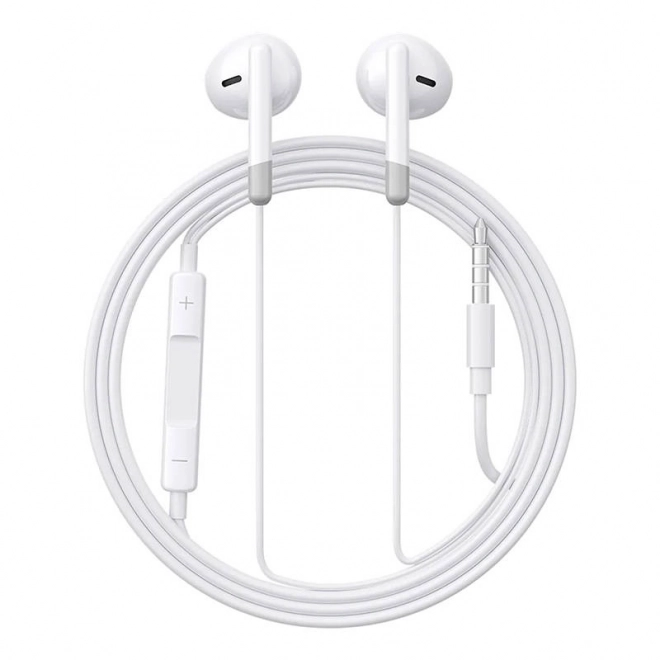 Écouteurs filaires JR-EW01, semi-intra-auriculaires (blancs)