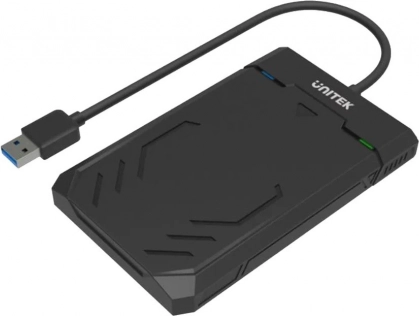 Boîtier externe USB 3.0 en aluminium Unitek pour HDD/SSD 2,5" SATA avec UASP