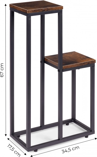 Structure en acier stable avec peinture époxy