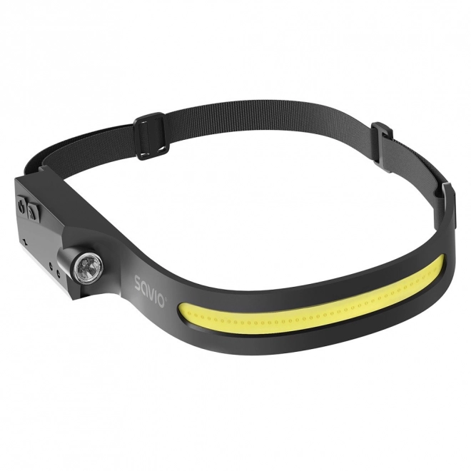 Lampe frontale LED Savio avec détecteur de mouvement