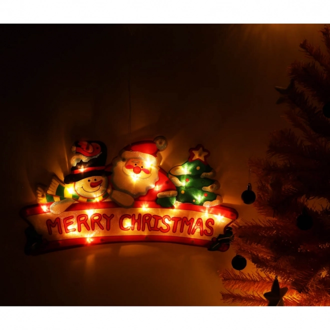 Décoration LED de Noël Merry Christmas 45 cm