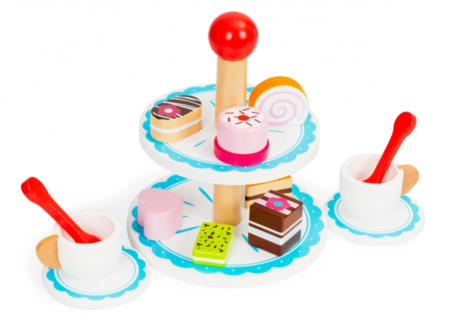 Ensemble de gâteaux en bois Ecotoys