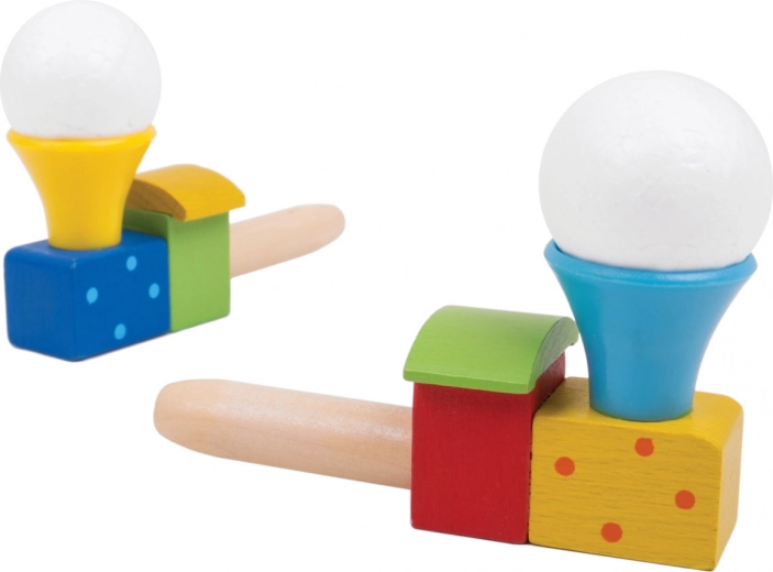 La magie du petit ballon en lévitation