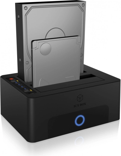 Deux emplacements pour SATA 2,5" et 3,5"