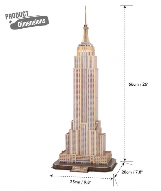 Puzzle 3D Empire State Building N.G.
