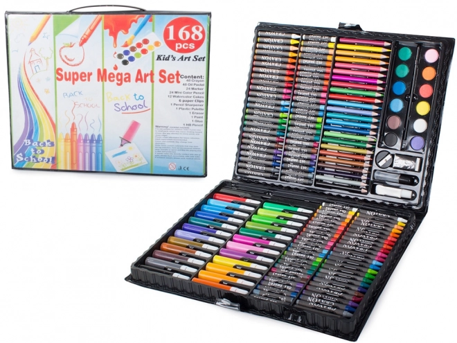Kit pour artistes avec valise de peinture