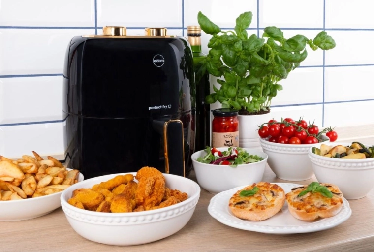Cuisson saine avec air chaud 360°