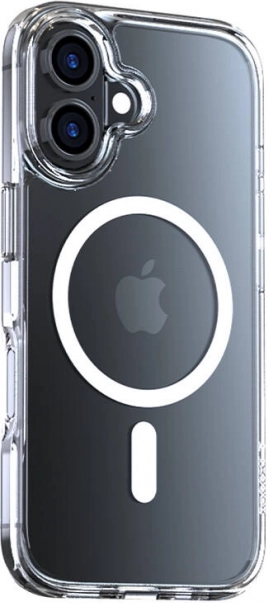 Coque Torras Diamond‑Mag pour iPhone 16 Plus transparente