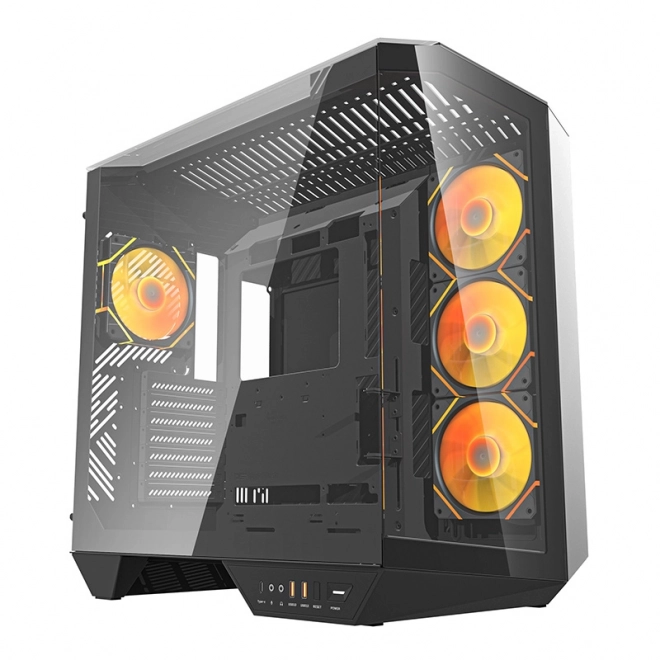 Boîtier d'ordinateur Darkflash DY470 noir