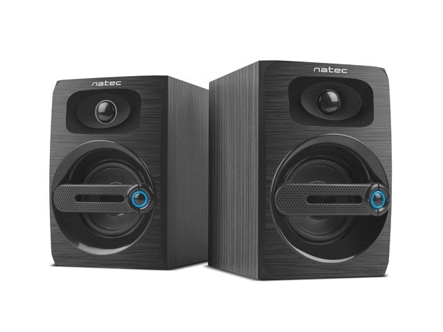 Haut-parleurs 2.0 Natec Cougar 6W RMS noir
