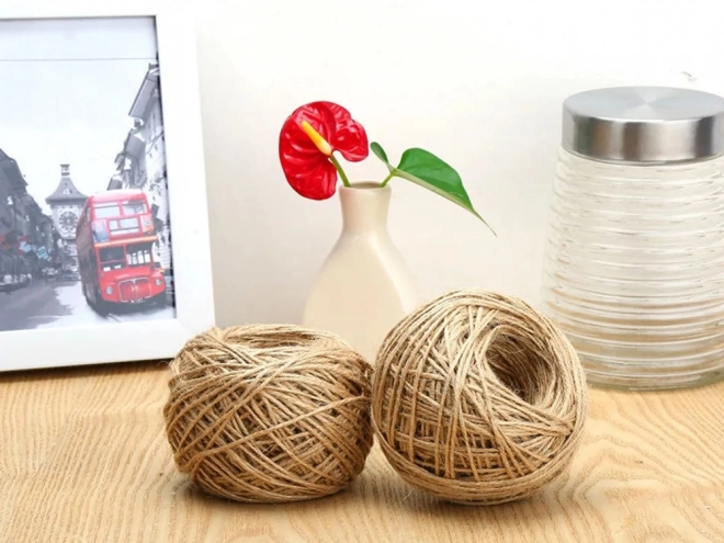 Corde en jute naturelle 30m