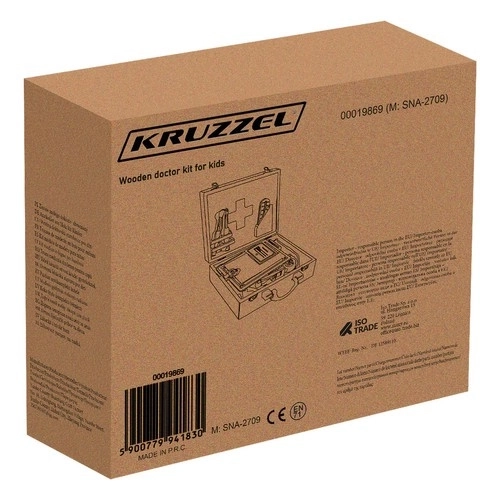 Petit ensemble médical - Kruzzel en bois 19869