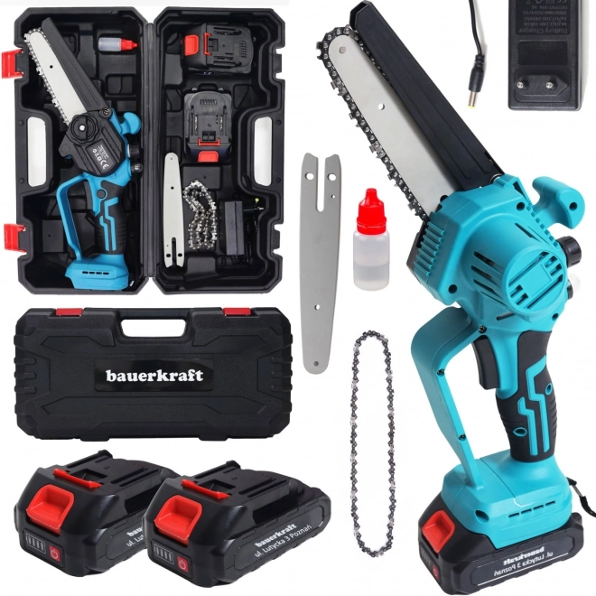 Mini tronçonneuse sans fil avec moteur sans balais 21V