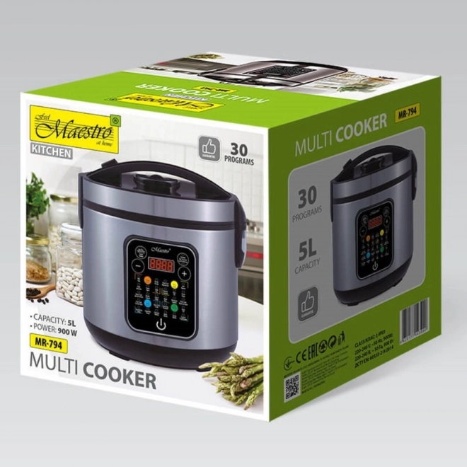 Multicooker 5 l, 30 programmes, 900W MR-794