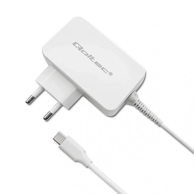 Adaptateur secteur USB-C 65 W Power Delivery Blanc