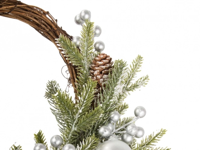 Couronne décorative de Noël pour porte et mur