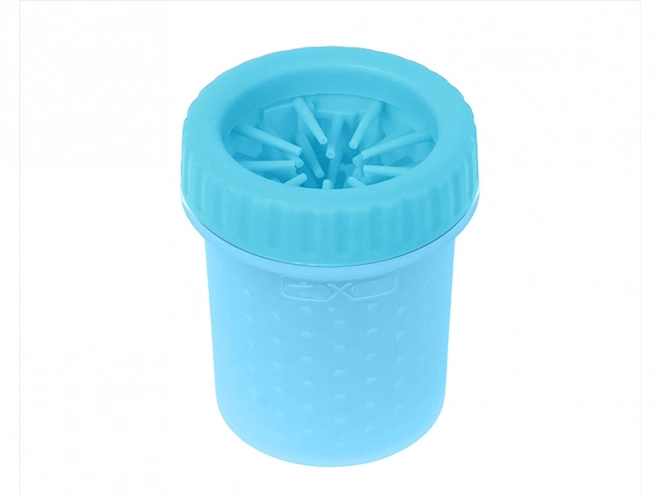 Nettoyeur de pattes pour chiens et chats gobelet en silicone pour nettoyer les pattes grand xl – Bleu