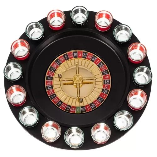 Ruleta de fête + verres à liqueur
