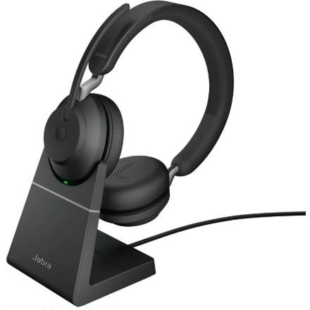 Casque sans fil Jabra Evolve2 65 avec microphone - noir