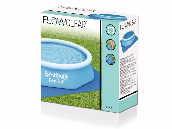 Tapis protecteur pour piscine Bestway 274 x 274 cm