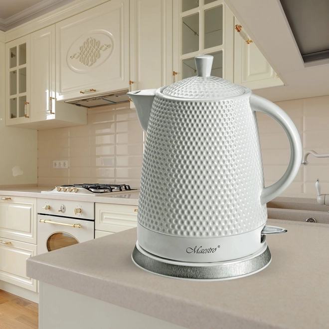 Bouilloire en céramique 1,5l 1500W MR-069-WHITE