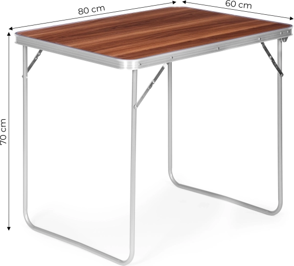 Dimensions idéales pour le camping et le pique-nique