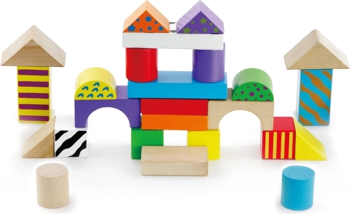 50 pièces colorées pour des constructions sans fin