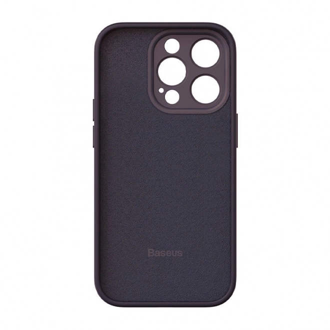 Étui en silicone Baseus pour iPhone 14 Pro avec verre trempé et kit de nettoyage