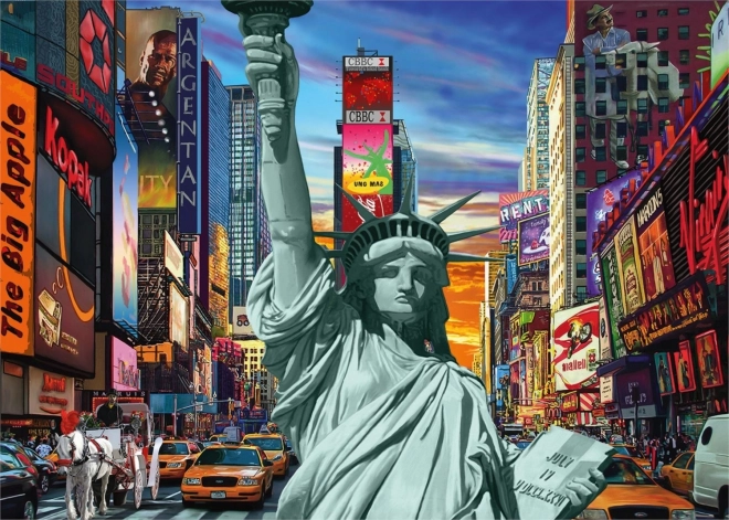Puzzle géant ville de New York 1000 pièces