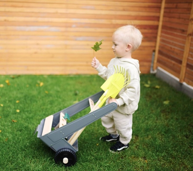 Small Foot Chariot de jardin avec 5 outils