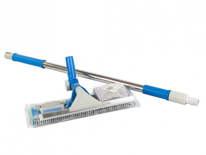 Brosse de fenêtre avec raclette télescopique