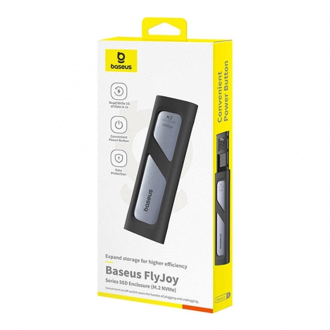 Coque pour SSD Baseus FlyJoy (gris)
