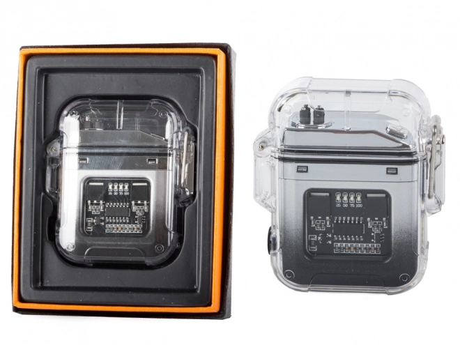 Briquet plasma avec lampe LED rechargeable USB